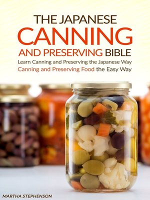 cover image of The Japanese Canning and Preserving Bible